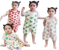 Pijama de pijamie para criança menina com algodão com algodão com algodão, menino 16t de verão nobre abdômen abdômen casas de roupas para crianças 220533222257