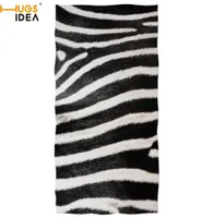 HUGSIDEA Leopard Print ZebrapythonTigergiraffe Animal Fur Beach Microfiber Bath QuickDry Handface Towel Blanket Y2004295514875