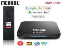 MECOOL KM9 Pro ATV Android TV Kutusu 4G 32G Google Sertifikalı Amlogic S905X2 24G5G WiFi Androidtv 10 Akıllı TVBox2563260