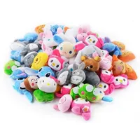 Plush Dolls 40pc حيوان لطيف 56 سم Kawaii Rabbit Bear Panda Toys Mini Girl Girl Machine Accessories بالجملة 221113