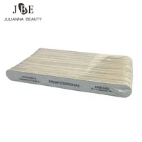 네일 파일 100pcs50pcs Professional Wooden 180240 샌딩 S 일회용 큐티클 리무버 캘러스 아트 스타일 도구 221111