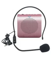Mini altoparlanti audio portatile Amplificatore vocale portatile Natural Stereo Sound Microfono Altoparlante per la guida turistica K1001444543