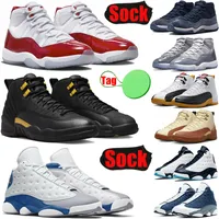 With Tag Sock air jordan retro 11s mens basketball shoes jordan11s 12s 13s jordan12s Royalty jordan13s men women trainers sports sneakers