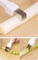 New Fashion Vegetable Fruit Onion Cutter Slicer Peeler Chopper Shredder Kitchen Gadget Tool Scallion knife Shred TY21839822794