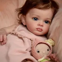 NPK 60cm terminado Reborn NITDLER Girl Doll Tutti Pintura a mano de alta calidad Múltiples capas múltiples Pintura venas visibles 220505557483763