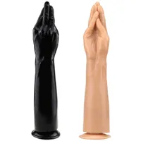 Massager Vibrator Toys Hand Arm Dildos Soft Huge Phallus Realistic Fist Sex Toy Dick Big Dildo Fisting Anal Plug Dilator Penis for Women Oversized