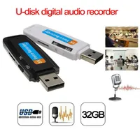 Mini USB Disk Digital Audio Voice Recorder Pen Charger USB Flash Drive WAV Поддержка голосовой записи TF Card до 32GB3969213