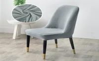 Polar Fleece High Back Stuhl Cover Stretch Waschstühle Abdeckungen Slipcover Office Chair Deckungen zu Weihnachten 14 Farbe 2203294550