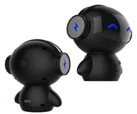 Tragbarer Mini -Roboter -Form 3 in 1 Multifunktionsbluetooth -Lautsprecher mit Power Bank Support TF -Karte Mp3 Player Hände rufen Sie Auxin4381763 an