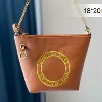 10A Brand Designer Bag Women's Luxury Logo Embroidery Handbag Chain Strap messenger bag mini bucket bag Rive gauche tote shoulder bags size 18x20cm