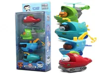 set The Octonauts Figure Toys Octonauts Car Captain Barnacles Kwazi Baby Children Xmas Gift LJ2009247737471