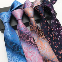 Bow Ties 8cm Striped Flowers Simple Accessories Tie Explosion Models Fashion High Quality Polyester Business Men's Dress Decoration