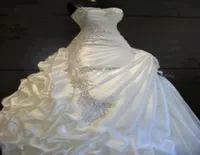 2019 Vestido de Noiva Black Gothic Wedding Dresses Dresses Bridal Garden Robe De Mariee Sweep Sweep Train3229369