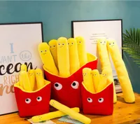 Simulación de dibujos animados de 30 cm papas fritas de plush de almohada sofá cojín de muñecas de muñecas de muñecas de niños con juguetes de peluche de niños y niñas M6208546
