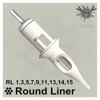 Bigwasp Standard Tattoo Needle Cartridges - Round Liners 1 3 5 7 9 11 13 14 15rl CX2008082164