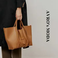 أكياس الكتف Avro's Moda Brand Handbags Women Genuine Leather Fashion Ladies Luxury Countyer Top Top Handle Bag 221115