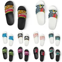 Custom Shoes PVC Slipper M￤nner Frauen DIY Home Indoor Outdoor-Sneaker Customized Beach Trainer Slip-on Color47