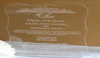 2016 selling Acrylic clear Wedding invitations cardwedding invitesAcrylic wedding invitationsYHA16031926435