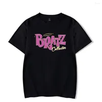 القمصان t ermni bratz Rock Angelz Harajuku اليابانية طباعة شعار القميص للرجال لعبة للجنسين.