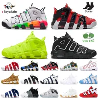 More Uptempos Scotties Pippen Basketball Shoes Got Next Ghost Green Volt Peace Love Classic Black White Bulls Hoops Pack 멀티 컬러 라이트 디자이너 스니커즈 US 13