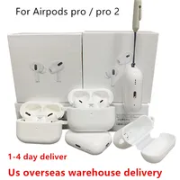 Pour Apple Airpods Pro 2 2nd Generation Airpod 3 Accessoires Headphone TPU Silicone Protective Ectone Cover Pods Air 2 Wireless Charging Crystal Aprofing