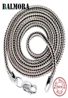 Balmora Real 925 Sterling Silver Foestail Catene CHOKERS Long Collane per donne uomini per gioielli a sospensione 1632 pollici265e1568059