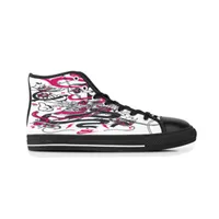 Designer Alfândega Sapatos Diy para homens mulheres homens pretos High Trainers Sports Sneakers Shoe Runners Tamanho personalizado 38-45 Color22