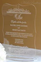 2016 selling Acrylic clear Wedding invitations cardwedding invitesAcrylic wedding invitationsYHA16039338607