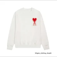 هوديي من الذكور والإناث المصممين Amis Paris Houded Highs Sweater Sweater Asseried Red Love Winter Rece