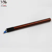 5PCS Pro Microblading Pen Manual Pen Makeup Eyebrow Tattoo Tebori Pen Pen Aluminum with 1PCS針ブレード215r