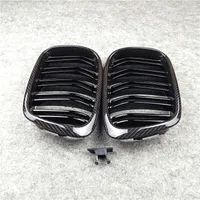 Mesh Grilles f￶r BMW 5 Series E39 ABS COBOL LOOK Black/ M Color Front Grill Double Slat Grille 1996-2003 bilstyling
