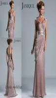 Высококачественное вечернее платье Janquie Evening Dress Long Chiffon Part Prom Promt Mother of Bride Dress15719