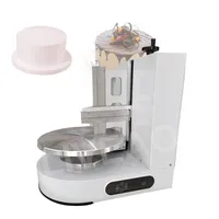 2022 Yarı Otomatik Mutfak Doğum Günü Pastası Düzeltme Makinesi Pastası Alçı Krem Katmanı Dolgu Maker299u