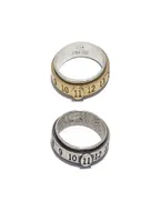 Anello rotante digitale 925 Design di nicchia in argento sterling di alta qualit￠ tra texture di alta qualit￠ uomini e donne abbinamenti di gioielli alla moda 3484113