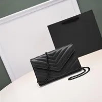 Luksusowy projektantka torebka torebki damskie torby na ramiona oryginalne skórzane pudełko łańcuch torebki komunikator