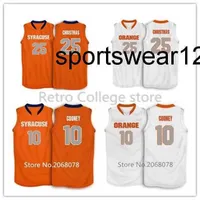 Sjzl98 1 Hakim Warrick Syracuse Orange Basketball Jersey 10 Trevor Cooney Retro Basketball Jersey Mens Embroidery Stitched Custom any Number