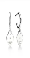 Womens Designer Earrings For Ladies Designers Heart Earrings Silver Fashion Luxury Jewerly Diamond Earrings Lovers Stud Ear Rings6377889