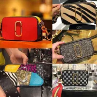 High Quality Luxury Bag Marc's Jacob Designer Handbags Snapshot New Mj Camera One Shoulder Crossbody Small Square Tote Messenger Bags 525