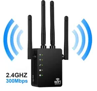 Routery bezprzewodowy router WiFi Repeater 1200 Mbps Dualny pasek 2 4G 5 GHz 4 Wzmacniacz sygnałów antenowych Daleki Zakres Punkt dostępu BOOSTER