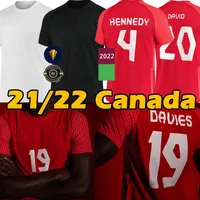 21 22 Канадская футбольная футболка футболок майки Джерси Дэвис Дом Уайт Красный Третий черный 2021 2022 г. Последний Дэвид Ларин 320K