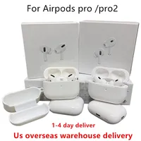 AirPods Pro 2 AirPod 3 헤드폰 액세서리 솔리드 실리콘 보호 이어폰 커버 에어 포드 프로 2 세대 무선 귀마개 케이스