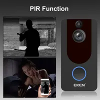 Eken v7 1080p Smart Wi -Fi Видео дверной звонок камера визуальная интеркомпа