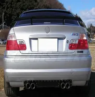 Спойлер для BMW 9806 E46 Длина спойлера 129 см Универсальный GT Крыла крыла заднего багажника углеродного волокна8973707