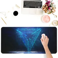 Computer Office Keyboards Zubeh￶r MOUSE PADS Square Anti-Slip Desk Pad Games lol Quellplan Cyberpunk Coaster Mats