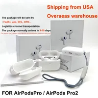 Hoofdtelefoonaccessoires voor Apple AirPods Pro 2 Bluetooth -headset Leuke siliconenbeschermingskaste luchtpods 3 draadloze oplaadkast