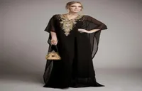 Новая дешевая длинная арабская исламская одежда для женщин Абая в Дубай Кафтане Мусульманские арабские вечерние платья v Шифоновые бусинки Партия PR8288722