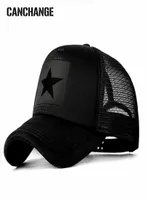 Câncer marca de moda Baseball Cap Hat Hat Men Breathable Summer Mesh S Gorras Drop4851182