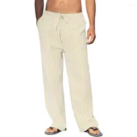 Pantalon masculin mode de mode masculine long hommes 2022 Vêtements en coton en vrac pantalon élastique groupe de travail pantalon imprimé sportif