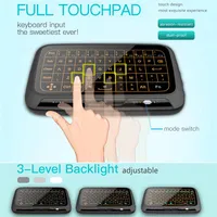 H18 Plus Backlit Wireless Keyboard H18 2 4GHz Fly Mouse Mouse Full Screenpad Combo Combo Control Control Control Control Control CONTER Android TV Box210Z