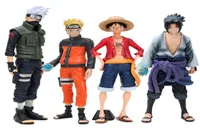 Anime Naruto Shippuden Uzumaki Kakashi Sasuke Luffy Figur Spielzeug Grandista Shinobi Relations Figur PVC Modell Sammlerpuppen M2722641